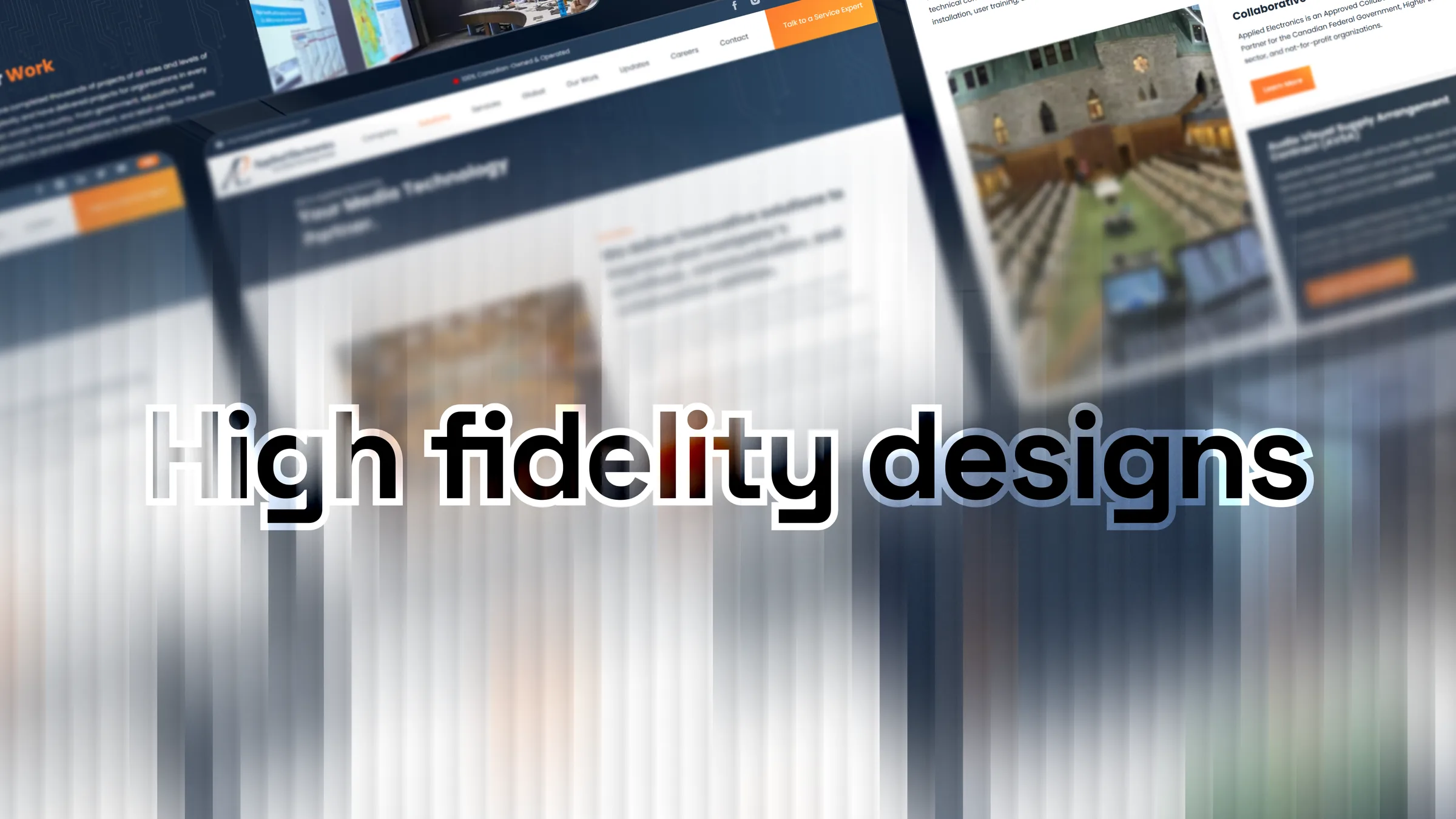 High fidelity designs